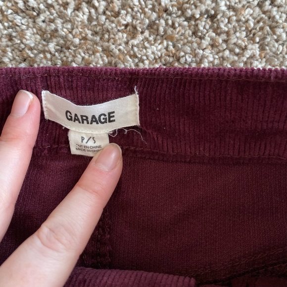 Garage Corduroy Mini-Skirt - Picture 2 of 3